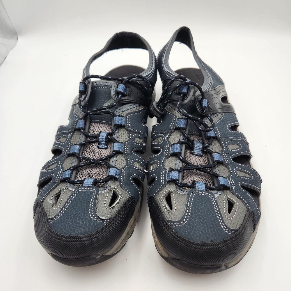 Ozark Trail Sandals Mens 12 US Blue Hiking Trail‎ Water Shoes Gorpcore Outdoorsy